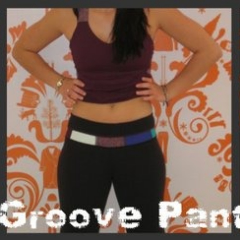 Lululemon Tall Plum Quilt Groove Pant - Sz 6